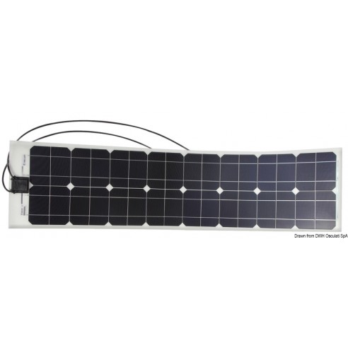 Pannello solare flessibile da 65 Wp 1370 x 344 mm. - Enecom