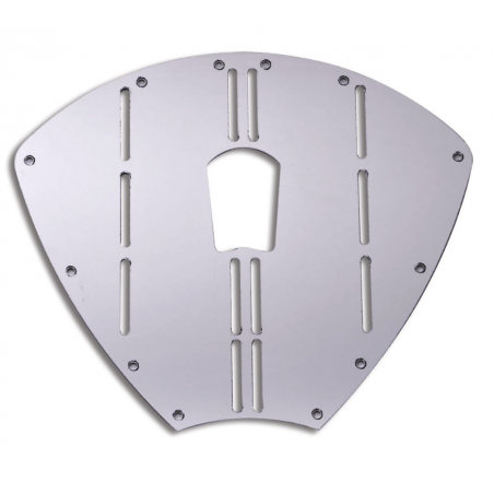 Manually moldable stainless steel bow protector 320x277 mm. - Trem