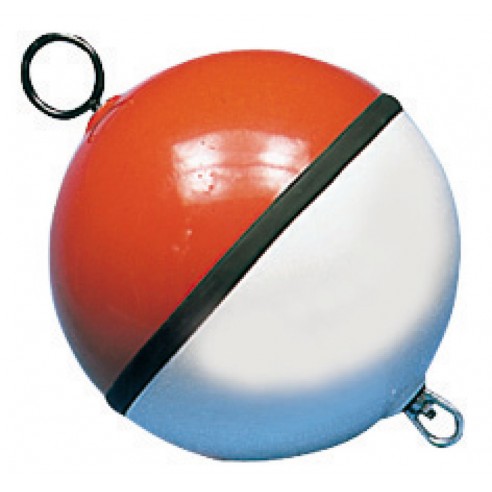 White-red spherical mooring buoy ⌀ 100 cm. - Osculati