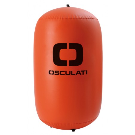 Orange cylindrical racing buoy ⌀ 80 cm. - Observe yourself