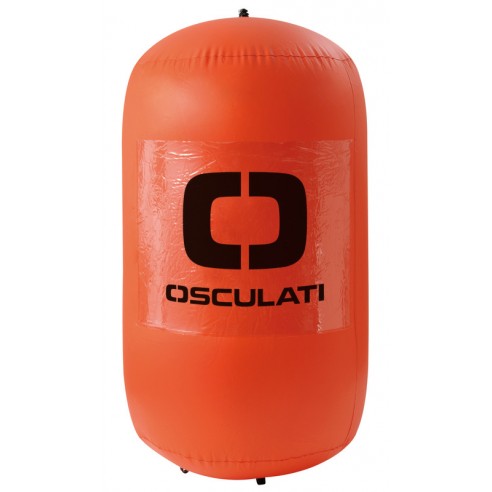 Orange cylindrical racing buoy ⌀ 90 cm. - Osculati