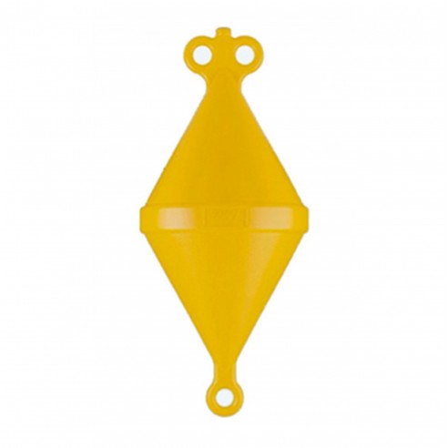 Boya bicónica amarilla de 55 lt. - Can SB