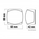 LED-straatverlichting met polycarbonaatbehuizing - Sphera II