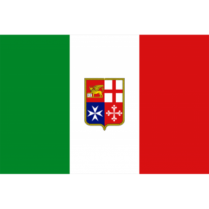 Italiaanse Koopvaardij Plakvlag - Adria Bandiere