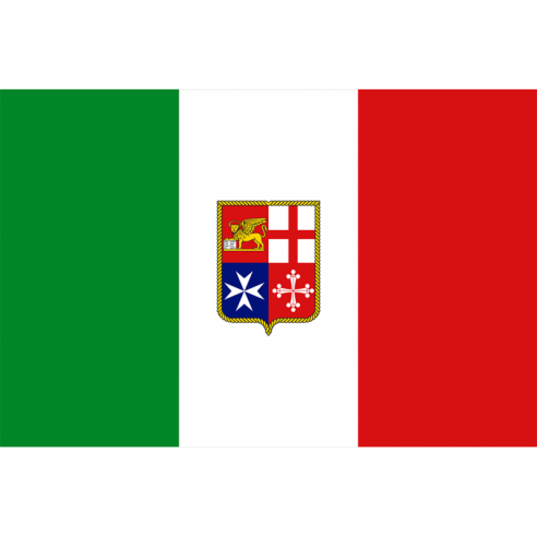 Adhesive flag Italian Merchant Navy - Adria Flags