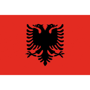 Albansk tygflagga - Adria Bandiere