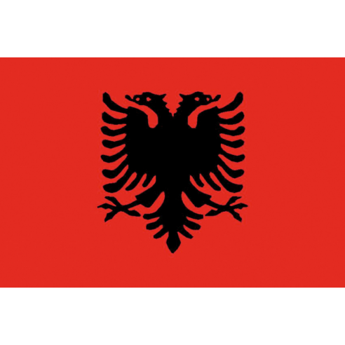 Bandiera Albania in tessuto - Adria Bandiere