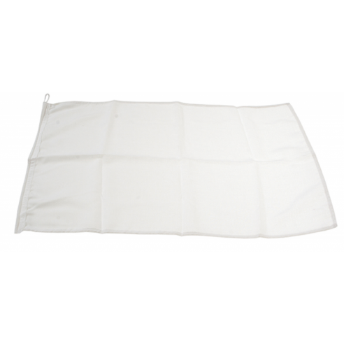 Bandera de tela blanca - Adria Flags