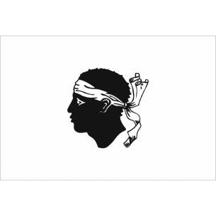 Corsican Fabric Flag - Adria Bandiere