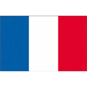 Frankreich-Stoffflagge - Adria-Flaggen