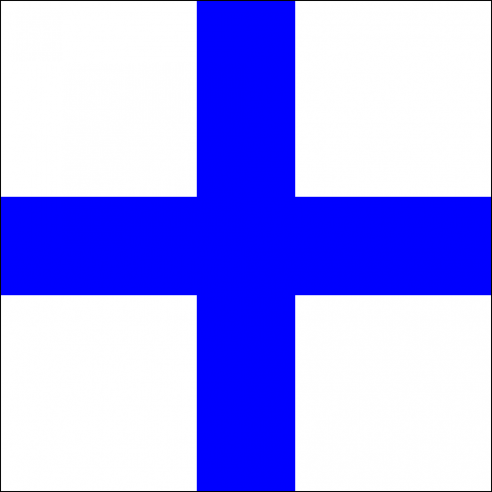Bandiera X in tessuto - Adria Bandiere
