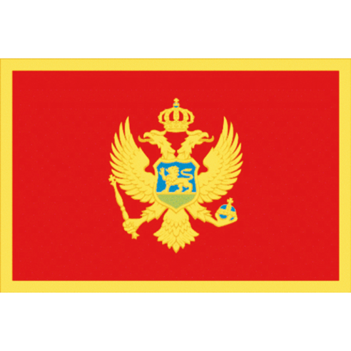 Montenegro fabric flag - Adria Flags
