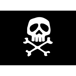 Piratenflagge aus Stoff - Adria Flags