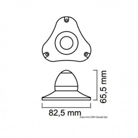 360° LED-navigasjons- og ankerlys – Sphera II