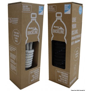 Amarre polyester noire Ø 12 mm. 6 m. - Osculati 2