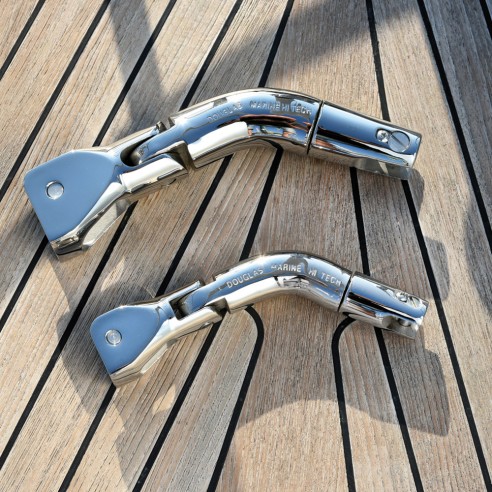 Edelstahl Trimmer Festankergelenk für Ketten Ø 10/12 mm. - Douglas Marine