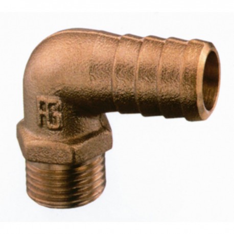 Connecteur de tuyau 90° filetage mâle