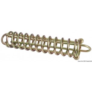 Mooring spring 320 mm. galvanized steel - Osculati