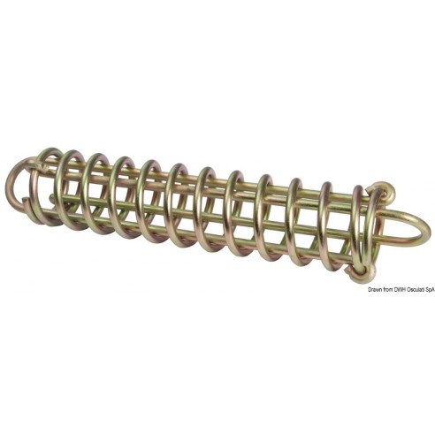 380 mm galvanized steel mooring spring - Osculati