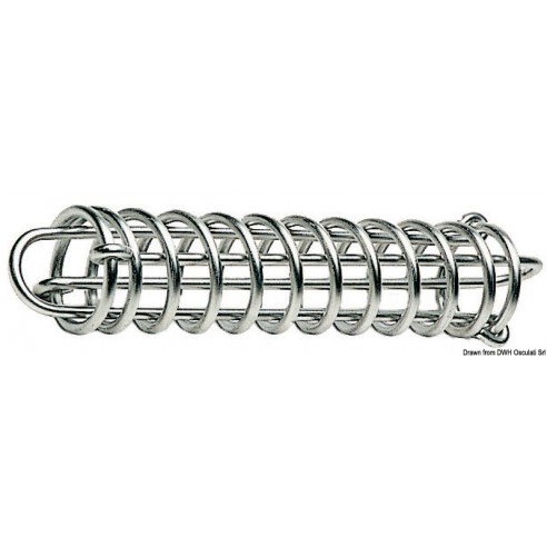Ressort d'amarrage 390 mm en inox - Osculati