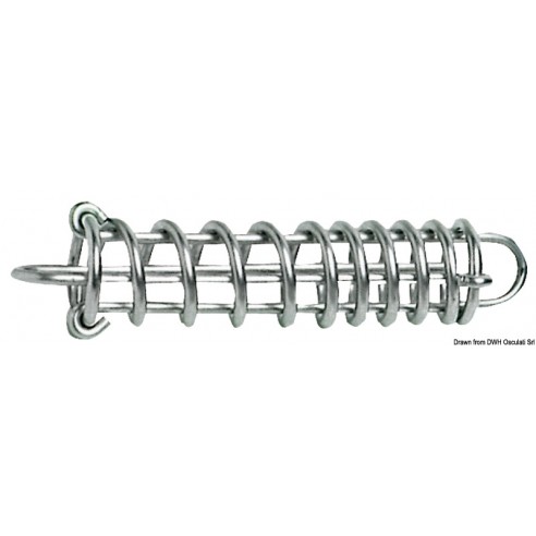 Ressort d'amarrage 250 mm en inox - Osculati