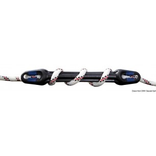 U-Cleat Gummi Festmacherdämpfer 416 mm. für Seile Ø12-16 mm. - Unimer
