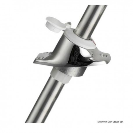 Asta retrattile in acciaio inox AISI 316 - Classic 360°