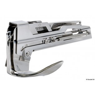 Forlengbar vippe-baugrolle Mr. Fantastic i rustfritt stål for 10 kg ankre – Osculati