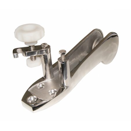 Fixed stainless steel 10 kg. anchor mooring bow with anchor stop