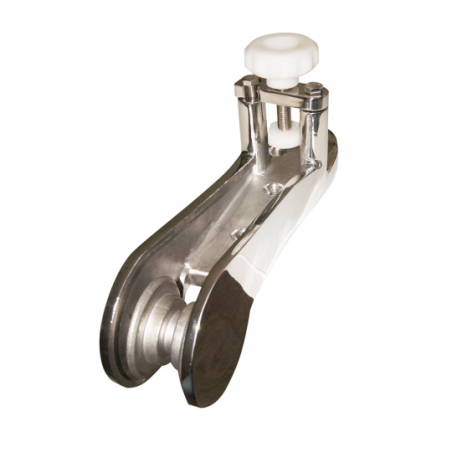 Fixed stainless steel 10 kg. anchor mooring bow with anchor stop