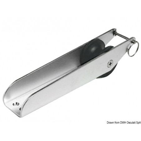 Fixed stainless steel bowsprit for anchors 15 kg. 280 mm. - Osculati