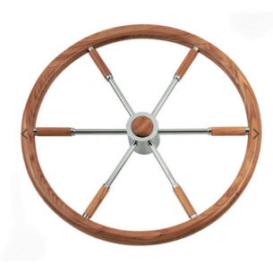 T6 steering wheel with teak...