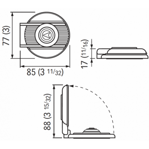 Fußschalter 900DW für Absenken – Quick
