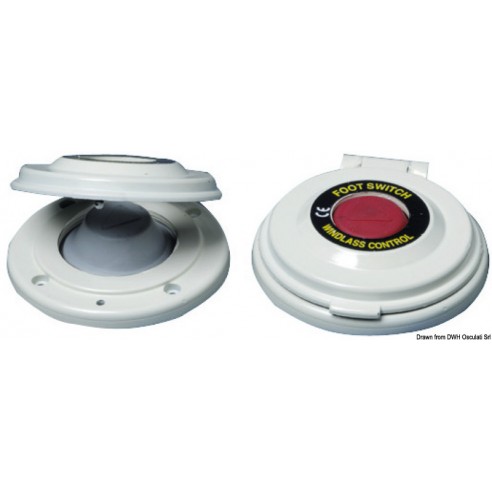 Foot switch for ascent with white ferrule - Osculati
