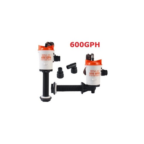 Pompe d'aération SEAFLO 600GPH 12 V 38 L/min