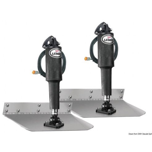 Lenco Standard-Klappensatz 229 x 610 mm.