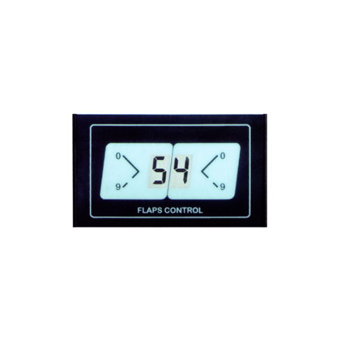 LCD display panel flaps angle