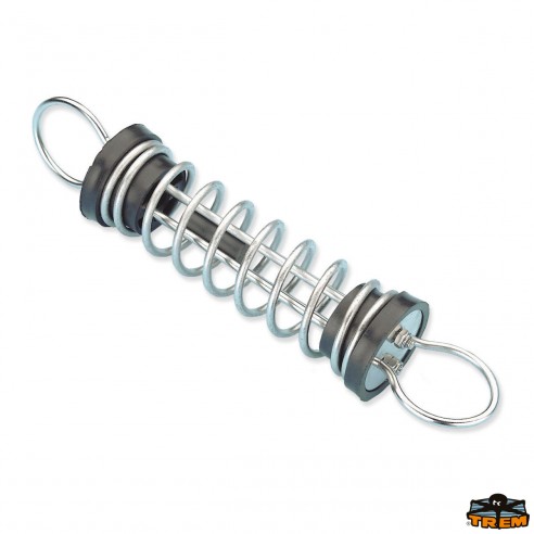 470 mm stainless steel mooring spring for boats up to 11 mt. - No Squeak