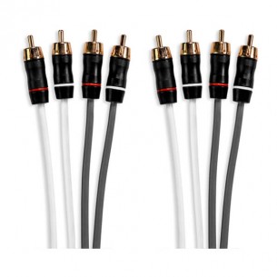MS-FRCA6 4-vägs RCA-kabel, dubbelskärmad 1,8 m