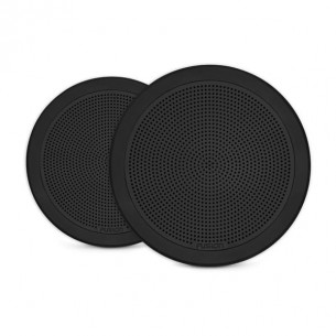 Altoparlanti marini Full-Range serie FM rotondi da 200 W neri - Fusion