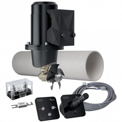 BTQ125 Heckstrahlruder Kit 30mt. 12 V 1,5 kW. - Schnell