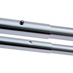 Telescopic anodized aluminium handle 2