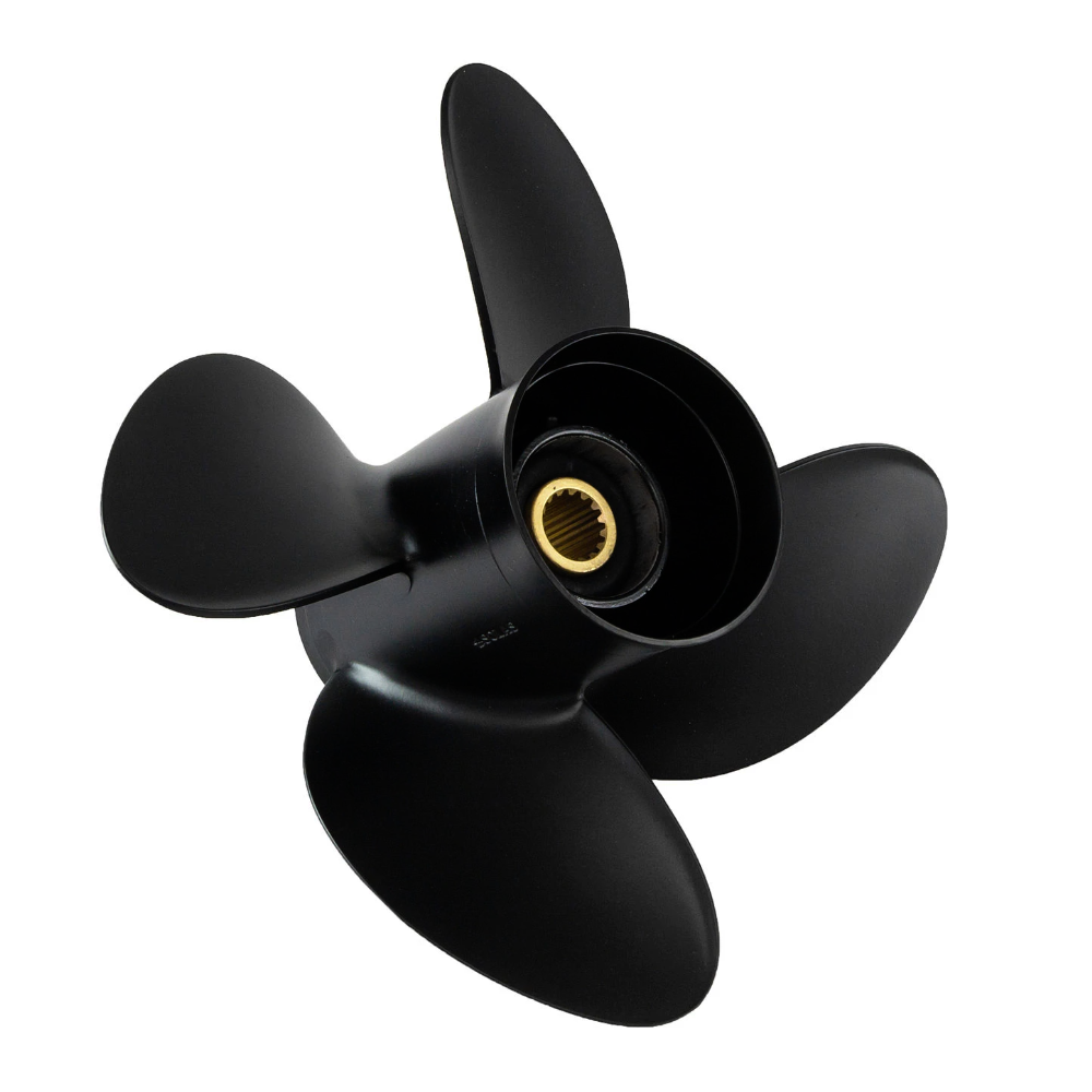 ブランドのギフト Mercury 90 Solas - propeller 13x15R 4-blade aluminum 2T Hp 50馬力～