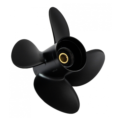 Yamaha 150 Hp 2T aluminum 4-blade propeller 14.5x17R - Solas
