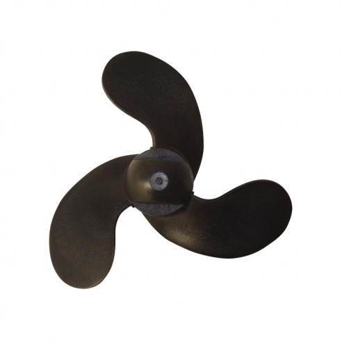 Honda BF2.3 Hp 4T plastic 3-blade propeller 7.25x6R - Solas