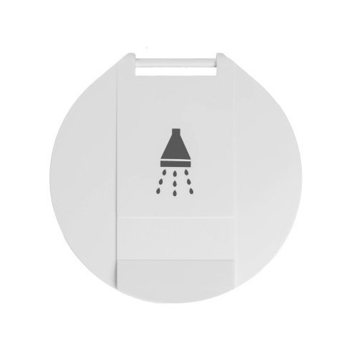 Round niche for hand shower