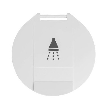 Round niche for hand shower