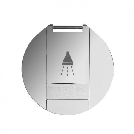 Round niche for hand shower