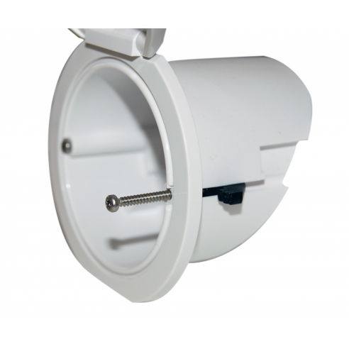 Round niche for hand shower