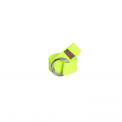 Ceinture logo jaune fluo - Slam
